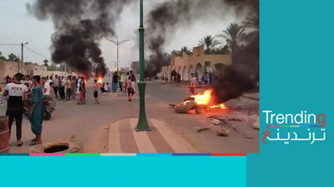 احتجاجات في ولاية ورقلة بالجزائر بسبب البطالة