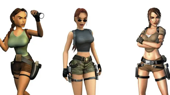劳拉的演化(20 Years of Tomb Raider - Meagan Marie)