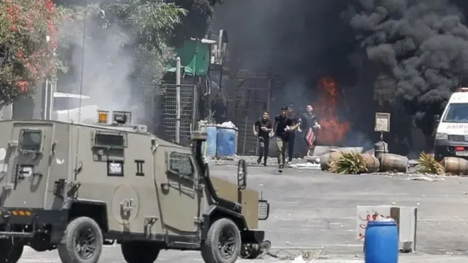 Cenin yakınlarındaki çatışmalar