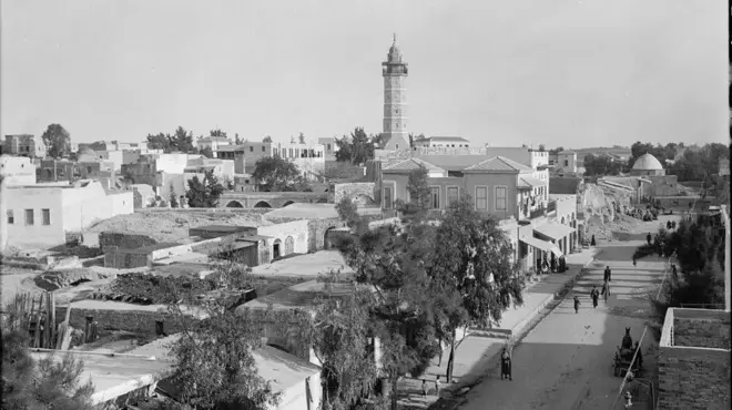 صورة تاريخية لمدينة غزة 