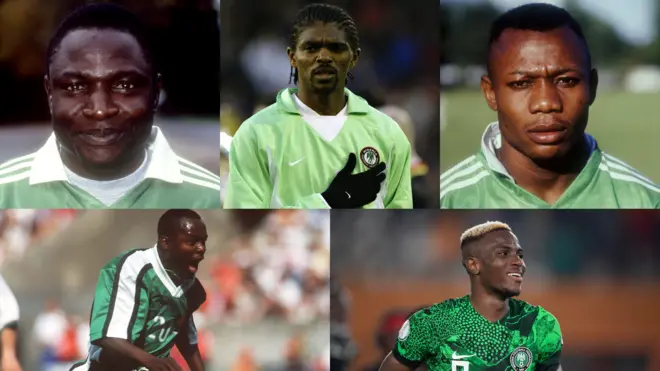 Aworan awọn agbabọọlu Naijiria