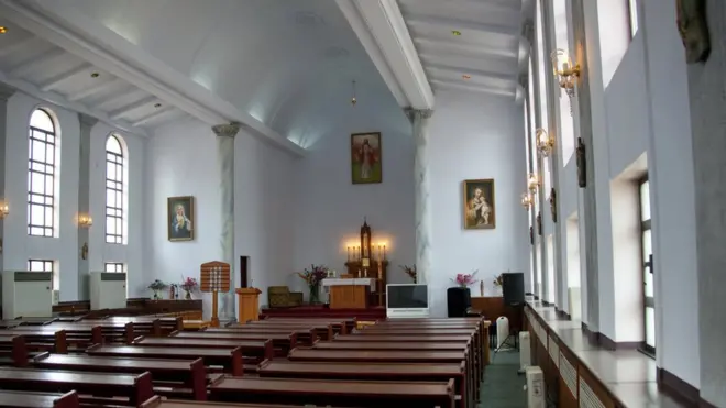 평양 장충성당은 북한의 유일한 가톨릭 성당이다