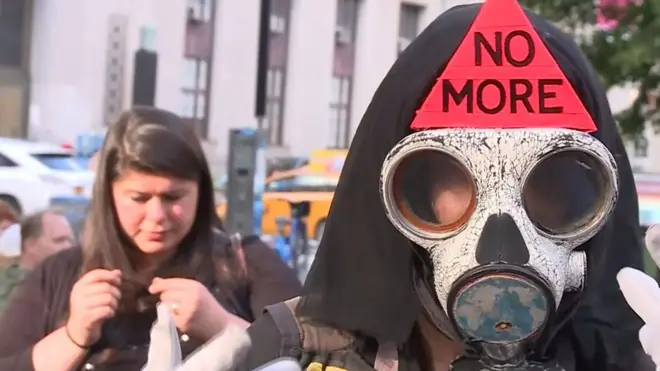 протест у Нью-Йорку