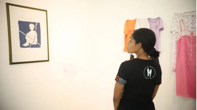 L'exposition appelle à réflexion sur le viol