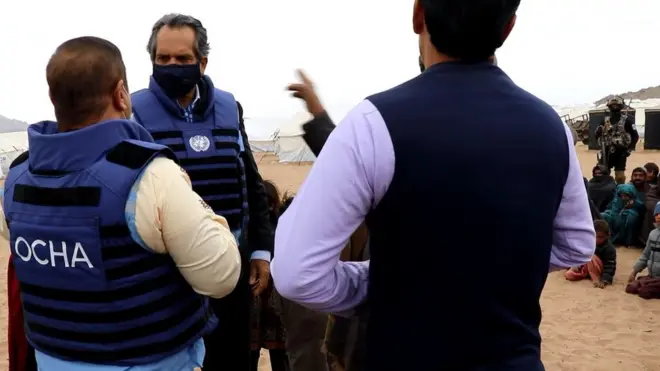 این مقام سازمان ملل بتازگی از اردوگاه دند دیدار کرده است