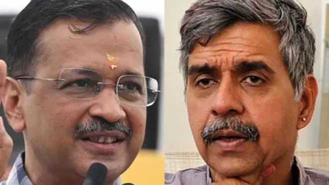 अरविंद केजरीवाल और संदीप दीक्षित