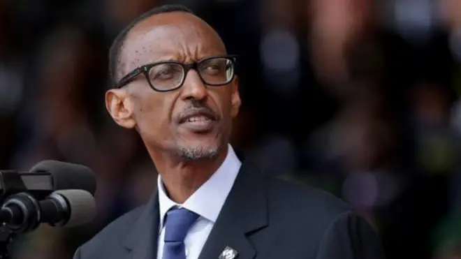M. Kagame était un chef rebelle lorsque l'avion présidentiel a été abattu, en 1994
