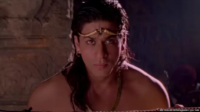 'अशोका' फ़िल्म का एक दृश्य. इसमें शाहरुख़ ख़ान ने अशोक की भूमिका निभाई थी.