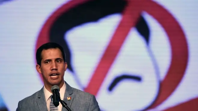 Guaido mengatakan kepada para pendukungnya di ibukota bahwa bantuan kemanusiaan akan didatangkan ke Venezuela pada 23 Februari.