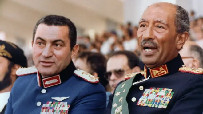 السادات ومبارك