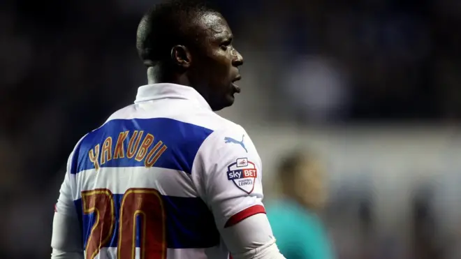 L'international nigérian Yakubu le 10 février 2015 à Readin, en Angleterre