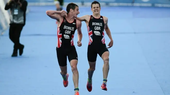 Alistair y Jonny Brownlee