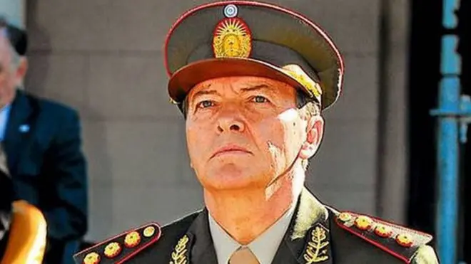 César Milani fue jefe del ejército de Argentina durante la presidencia de Cristina Fernández de Kirchner.