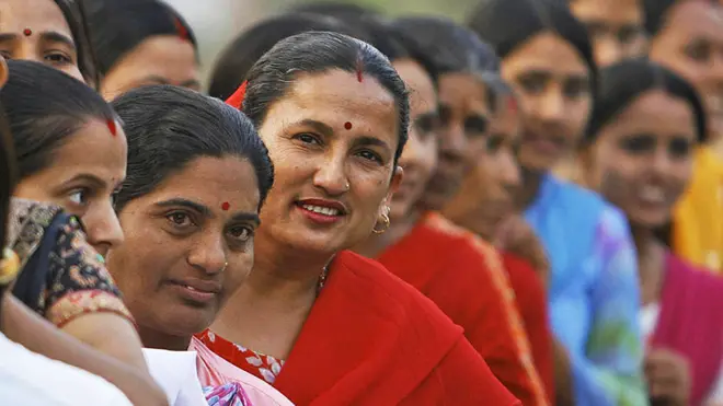 महिला मतदाता