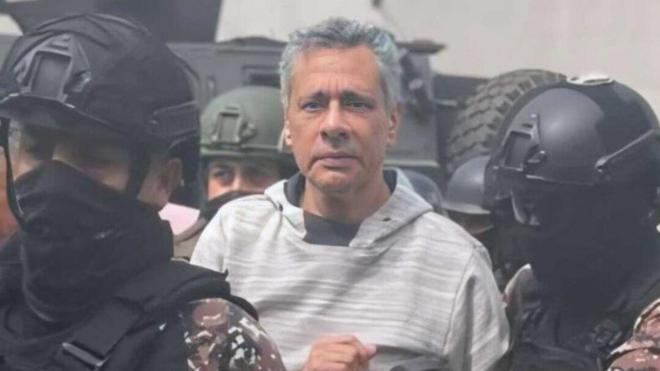 Jorge Glas detenido