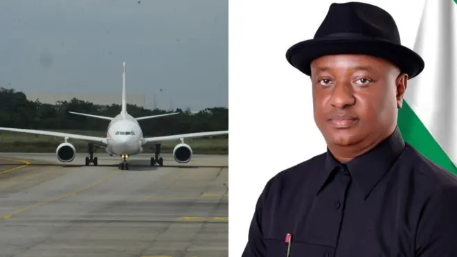 Aworan baluu to fẹẹ gbera ati Festus Keyamo