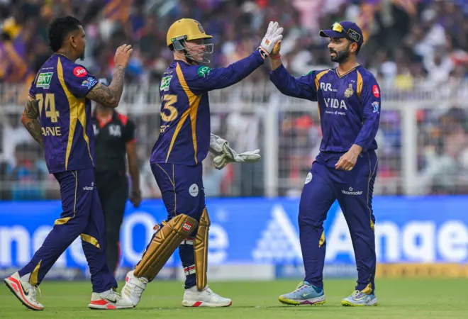 கொல்கத்தாவுக்கு முதல் வெற்றி. கேட்சை தவறவிட்டு வெற்றியையும் தவறவிட்டதா ராயல்ஸ்?