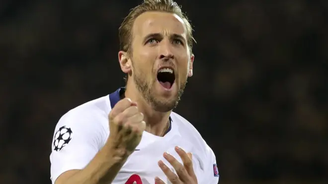 Tottenham forward Harry Kane