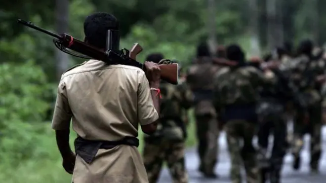 छत्तीसगढ़ में माओवादियों की पुलिस के साथ मुठभेड़