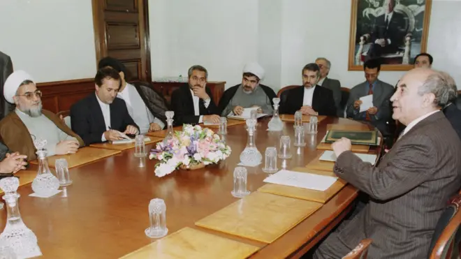 زار حسن روحاني المغرب عندما كان نائبا للرئيس