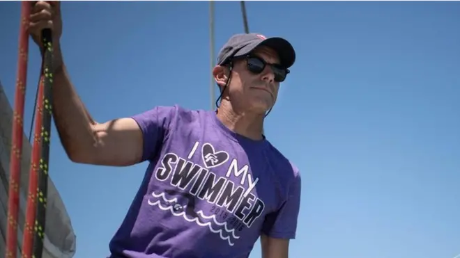 До берегов США Леконт рассчитывает добраться приблизительно через шесть месяцев