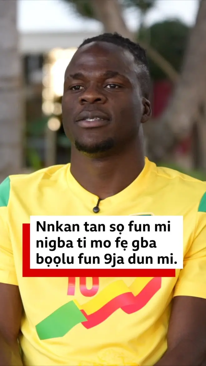 Olaitan Junior agbabọọlu Benin wọ jẹsi olomi yẹlo