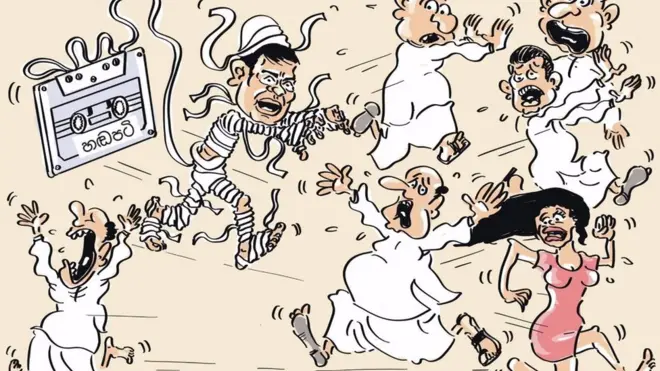 ශානිකා සෝමතිලක ගේ කාටුනයක්