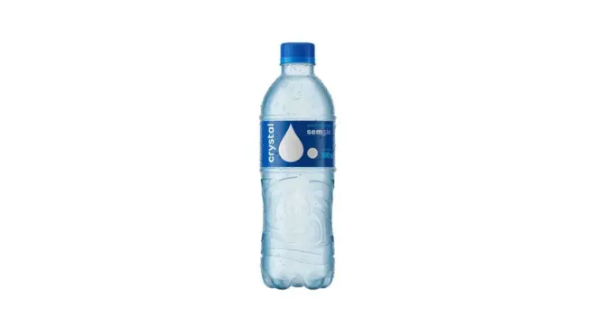 Garrafa de água Crystal de 500ml