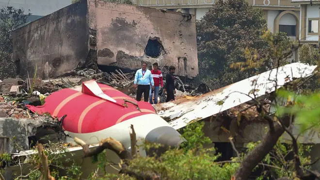 एयर इंडिया का विमान क्रैश