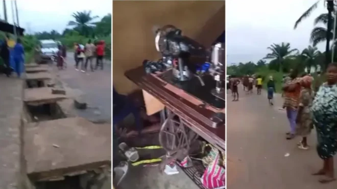 Aworan awọn abule tawọn agbebọn ti ṣọṣẹ