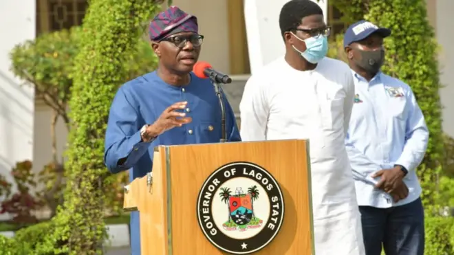 Govnor Sanwo-Olu set di new conditions on Thursday.