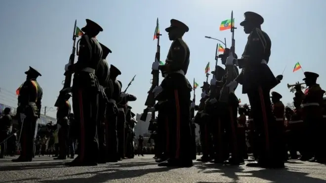 የኢትዮጵያ ሠራዊት አባላት