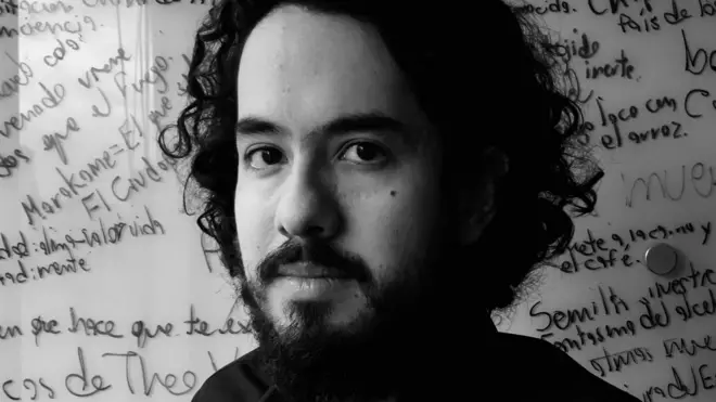 El escritor mexicano Jorge Comensal