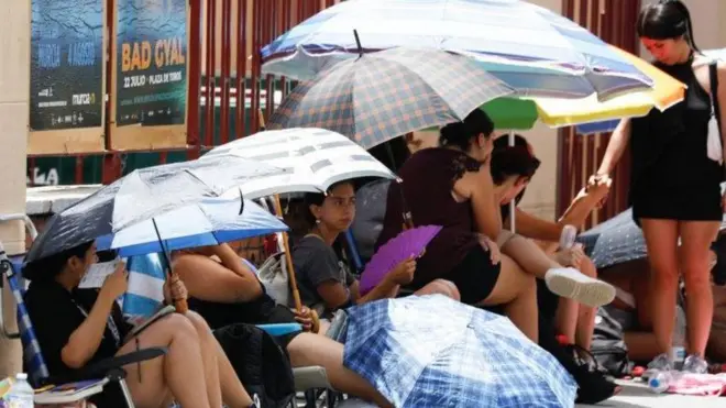 ارتفعت درجة الحرارة في دول أوروبية