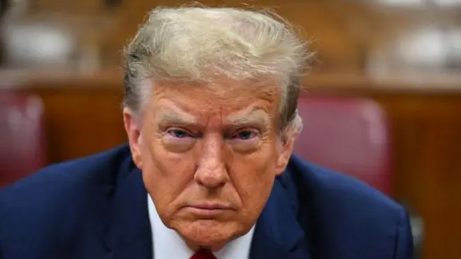 Donald Trump, en primer plano