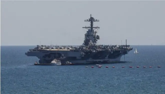 الولايات المتحدة ترسل حاملة طائرات ثانية إلى شرق المتوسط