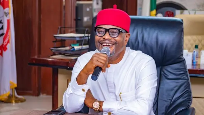 Uche Nnaji ji aha pati Peoples Democratic Party (PDP) na-azọ ọkwa gọvanọ n'Enugwu Steeti