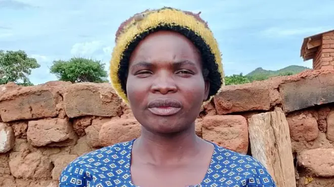 Eddah Simfukwe Banda, une patiente séropositive au Malawi, 