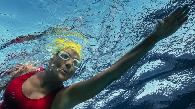 Annette Bening dans le rôle de Nyad.