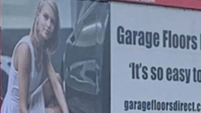 Ipswich flooring billboard replaced by rape charity message - BBC News