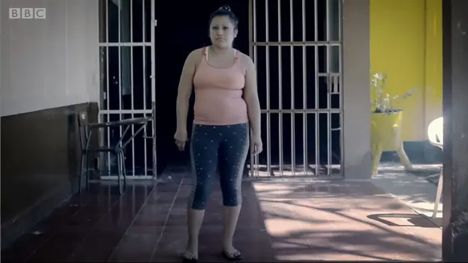 หญิงถูกจำคุก