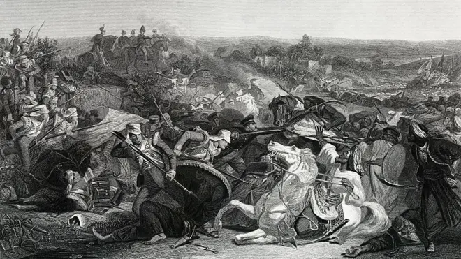 میانی کی جنگ کی تصویر