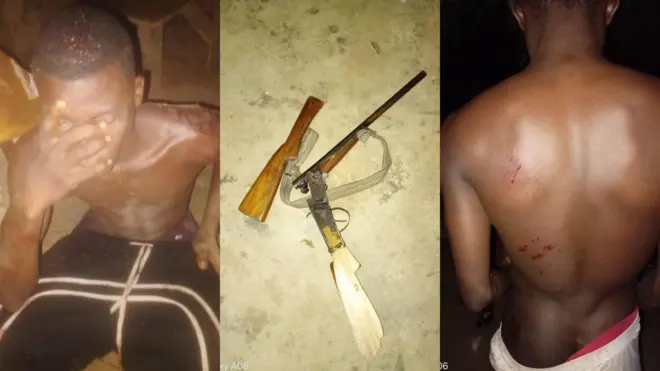 Ọkunrin tawọn janduku lu ni ọfiisi Amọtẹkun l'Osun 