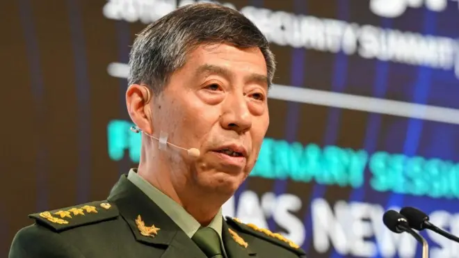 চীনা প্রতিরক্ষামন্ত্রী লি শাংফু