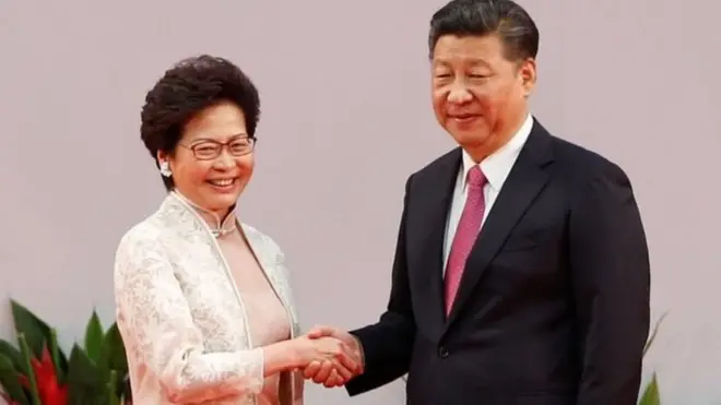 هذه أول زيار للريئس الصيني لهونغ كونغ