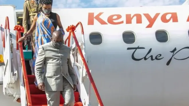 Prezida Ndayimiye mu rugendo muri Kenya , 31/5/2021