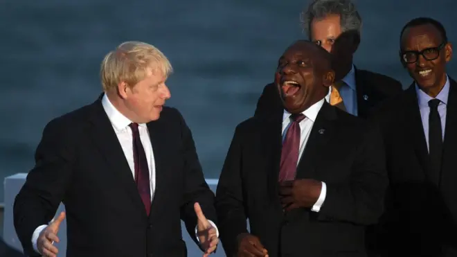 La journaliste Darlène Superville n'est pas parvenue à reconnaître le président Cyril Ramaphosa
