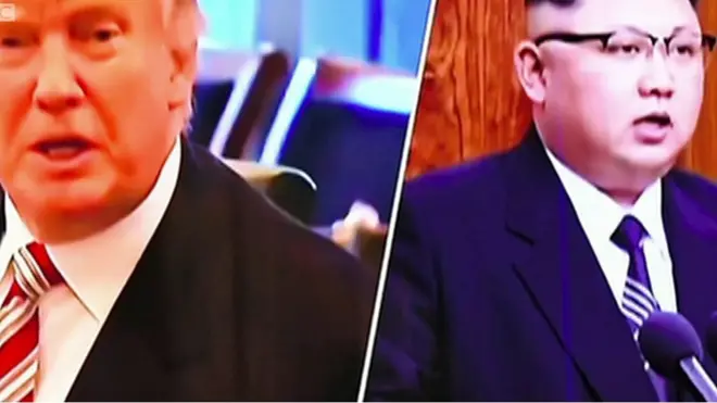 трамп и ким чен ын