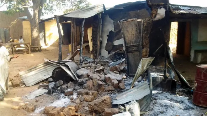 Dis kind attack dey very common for Zamfara state. Dis na Kizara village for June 2013.