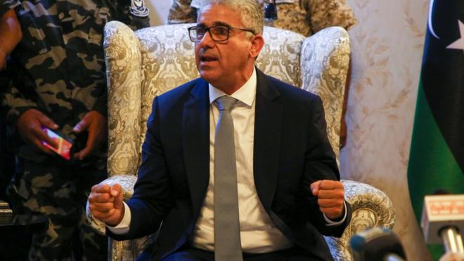وزير الداخلية في حكومة الوفاق الليبية فتحي باشاغا
